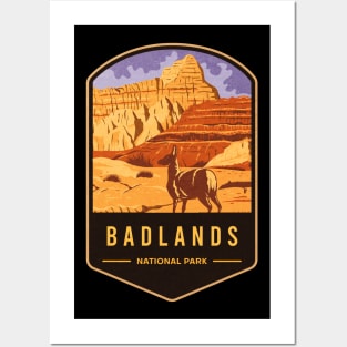 Badlands National Park Posters and Art